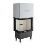 Wasserführender Kamineinsatz Spartherm Varia 2L-55h H2O - Eckscheibe links