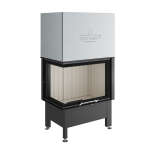 Wasserführender Kamineinsatz Spartherm Varia 2Lh H2O - Eckscheibe links