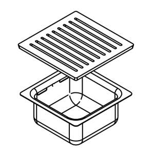 Umbausatz Aschetopf Varia FD H2O / Varia FDh H2O