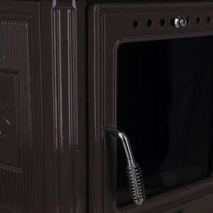 Gussofen Ferrox 55 grau emailliert