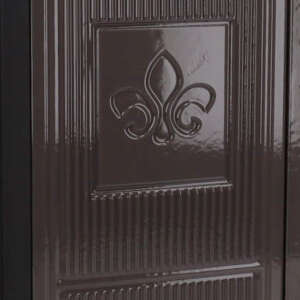 Gussofen Ferrox 55 grau emailliert