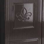 Gussofen Ferrox 55 grau emailliert