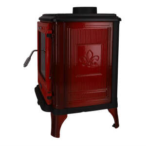 Gussofen Ferrox 55 rot emailliert