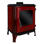 Gussofen Ferrox 55 rot emailliert