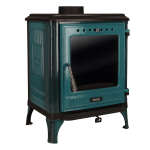 Gussofen Ferrox 55 türkis emailliert