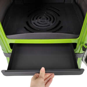 Gussofen Ferrox 55 gr&uuml;n emailliert