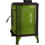 Gussofen Ferrox 55 grün emailliert