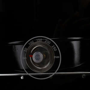 Gussofen Ferrox 55 Back grau emailliert