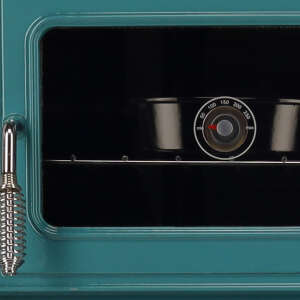 Gussofen Ferrox 55 Back t&uuml;rkis emailliert