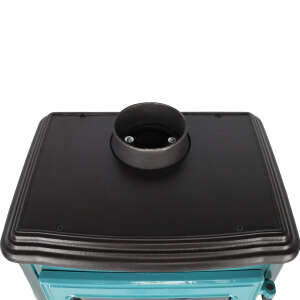 Gussofen Ferrox 55 Back t&uuml;rkis emailliert