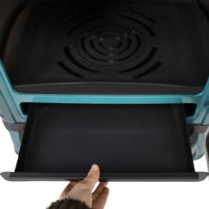 Gussofen Ferrox 55 Back t&uuml;rkis emailliert