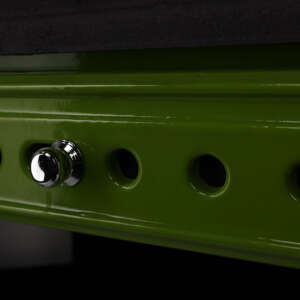 Gussofen Ferrox 55 Back gr&uuml;n emailliert