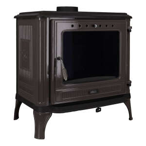 Gussofen Ferrox 75 grau emailliert