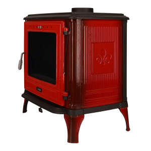 Gussofen Ferrox 75 rot emailliert