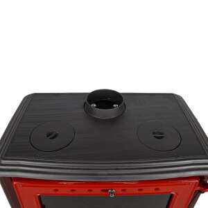 Gussofen Ferrox 75 rot emailliert