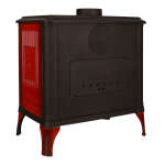 Gussofen Ferrox 75 rot emailliert