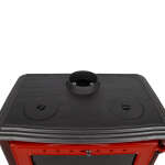 Gussofen Ferrox 75 rot emailliert