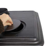 Gussofen Ferrox 75 rot emailliert