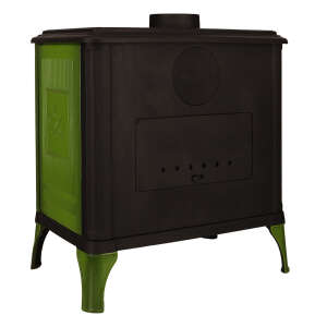 Gussofen Ferrox 75 gr&uuml;n emailliert