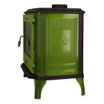 Gussofen Ferrox 75 grün emailliert