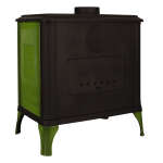 Gussofen Ferrox 75 grün emailliert