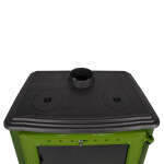 Gussofen Ferrox 75 grün emailliert