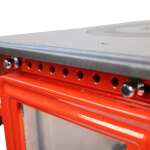 Küchenherd Cook Lite rot emailliert