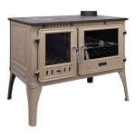 Küchenherd Cook Lite beige emailliert