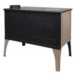 Küchenherd Cook Lite beige emailliert