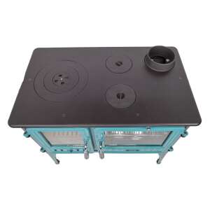 K&uuml;chenherd Cook Lite t&uuml;rkis emailliert