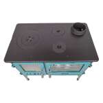 Küchenherd Cook Lite türkis emailliert