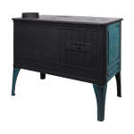 Küchenherd Cook Lite türkis emailliert