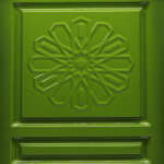 Küchenherd Cook Lite grün emailliert