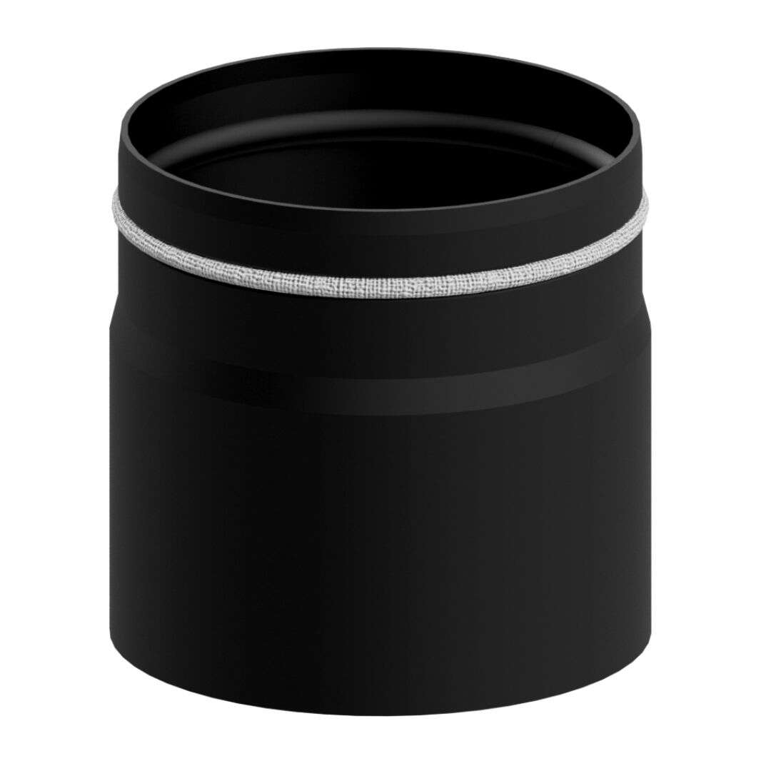 Ø 120 mm Ofenrohr Längenelement 15 cm RLU