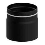 Ø 120 mm Ofenrohr Längenelement 15 cm RLU
