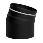 Ø 120 mm Bogen 15° RLU