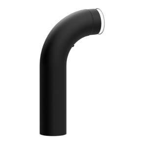 Ø 150 mm Ofenrohr Bogen 90° gezogen mit...