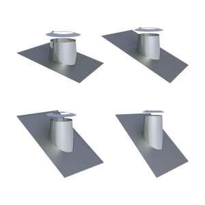 DW-ECO 2.0 - Dachdurchführung mit Bleirand und...