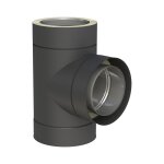 DW-Black T-Anschluß 90°