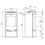 Kaminofen Aduro 1.1 Stahl