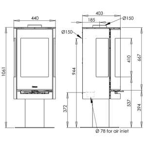 Kaminofen Aduro 22.3 Lux