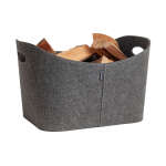 Holzkorb Aduro Baseline Filz grau