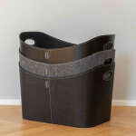 Holzkorb Aduro Baseline Filz grau