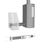 Aduro Frischluftsystem - Kit Ø 80mm