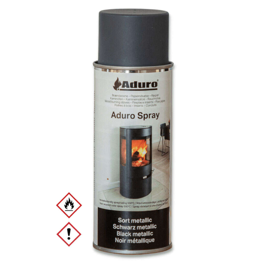 Senotherm Spray Lackfarbe schwarz metallic, 400 ml
