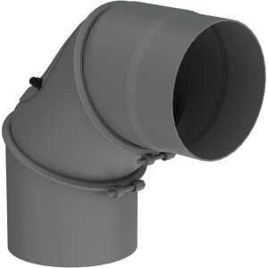 Ø 180 mm Ofenrohr Bogen drehbar 0-90° - mit...
