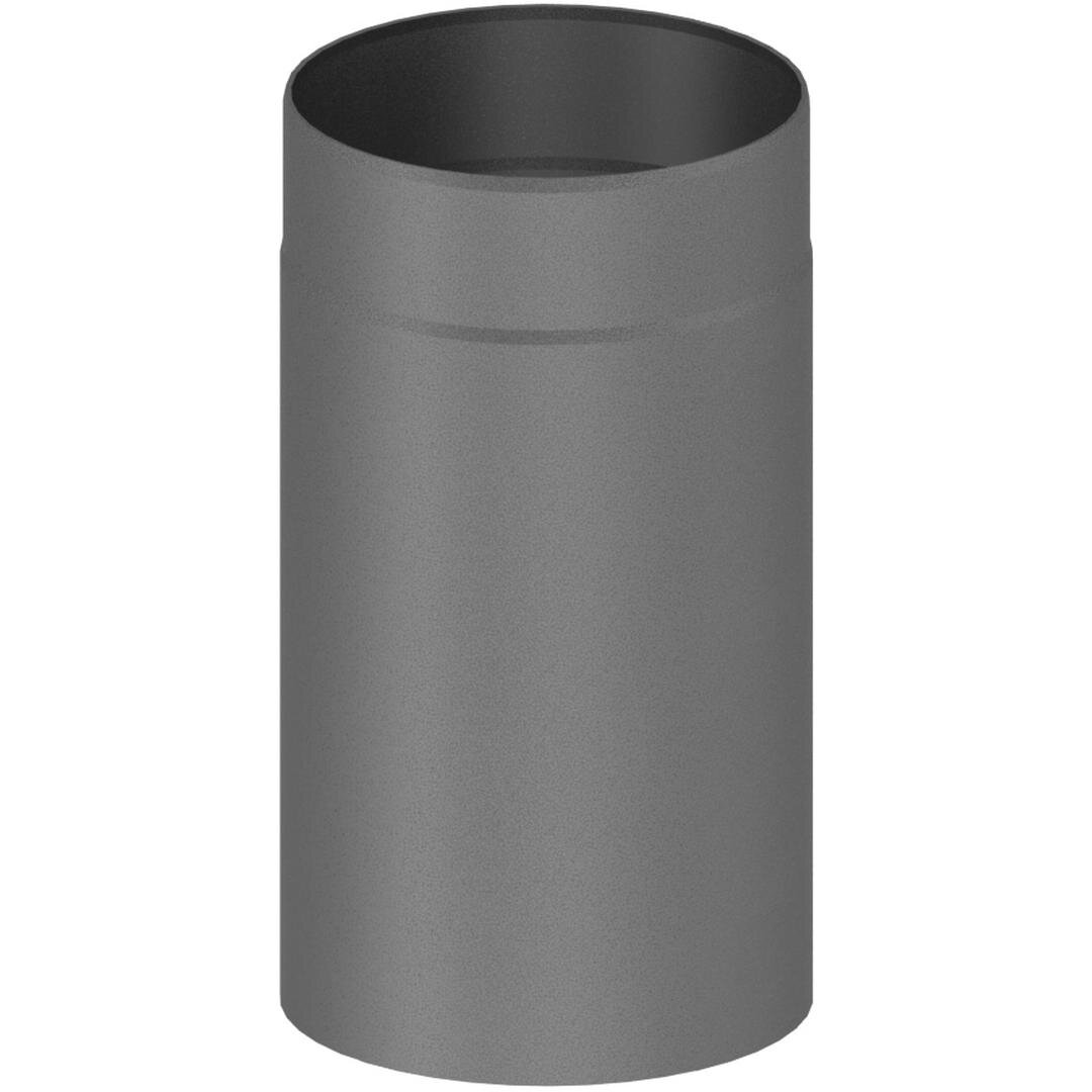 Ø 200 mm Ofenrohr 33 cm - gussgrau