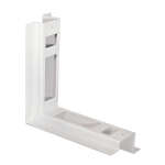 Luftleiste Open AirLiner Ecke Wand/Boden 90°, weiß