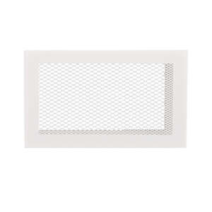 Luftleiste Open Air 101 SK mit Gittergewebe, 285 x 114 mm, wei&szlig;