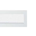 Luftleiste Open Air 101 SK mit Gittergewebe, 285 x 114 mm, weiß